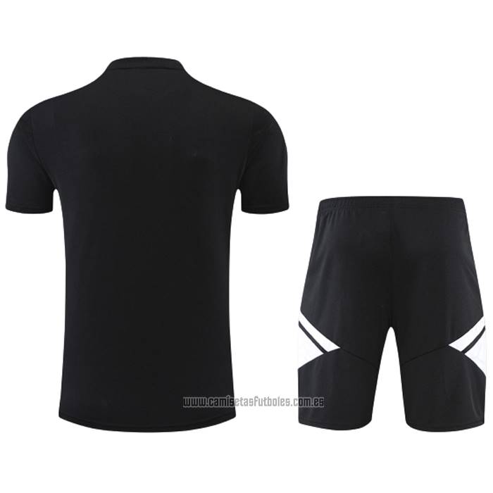 Chandal del Juventus Manga Corta 2022-2023 Negro - Pantalon Corto